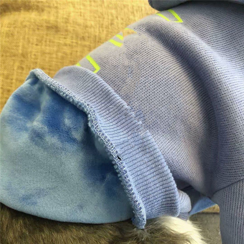 KFX-7051197 Cozy Plus Velvet Hooded Sweater for Small to Medium Dogs and Cats