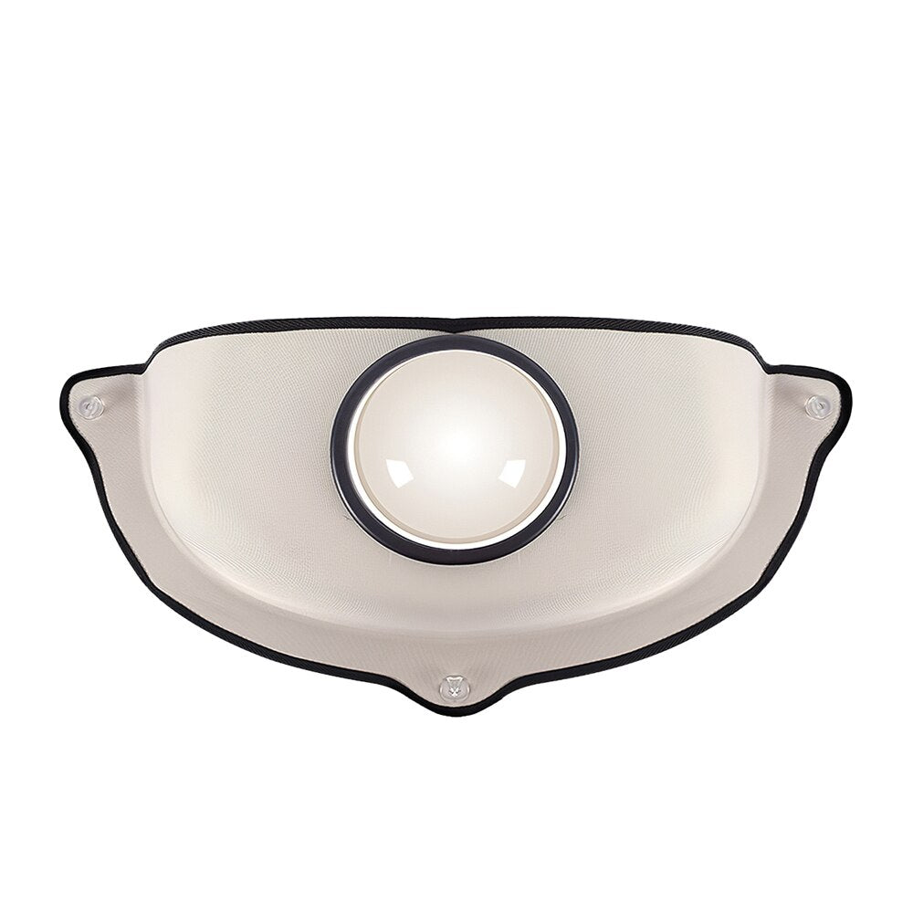 KFX-7107517 Cat Window Sill Hammock with Suction Cups - Elevated Bed for Relaxation and Sunbathing