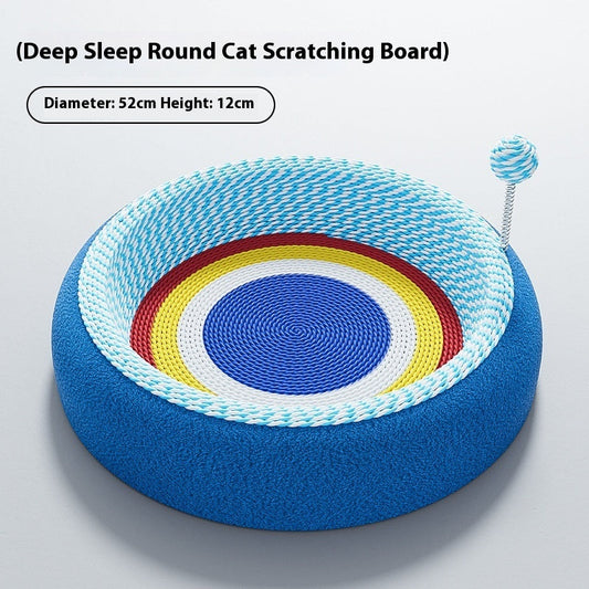 KFX-7110717 Integrated Cat Scratch Board with Soft Nesting Surface - Wear-Resistant and Durable Design