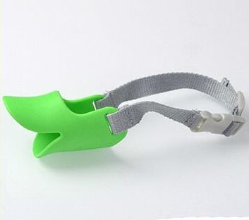 KFX-7121085 Silicone Dog Mouth Cover - Soft, No-Bark Mask for Pets