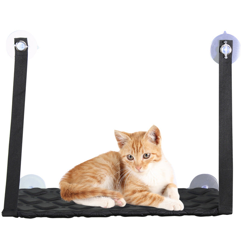 KFX-7205821 Indoor Cat Hammock Window Perch Bed for Cats - Spacious, Durable, and Easy to Clean