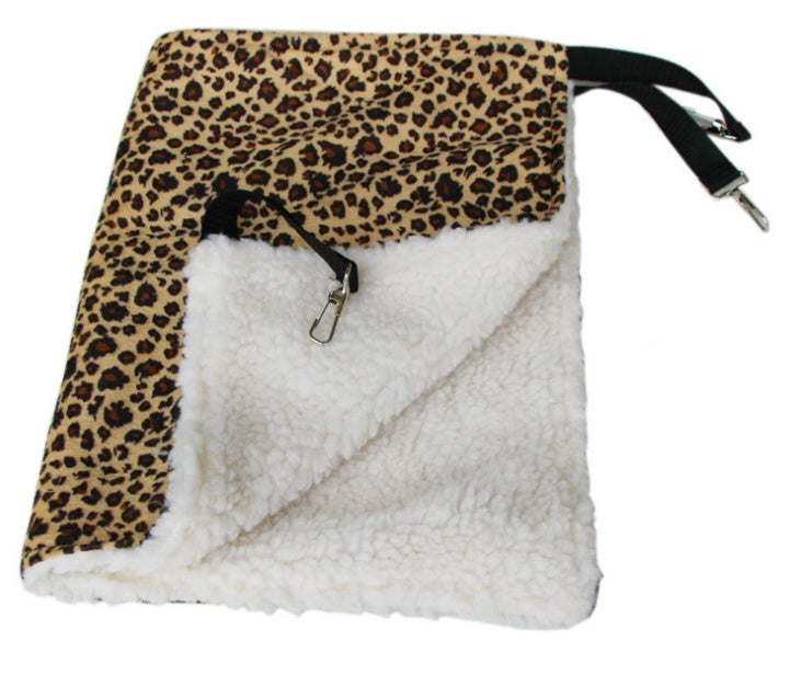 KFX-7304125 Cozy Double-Sided Cat Hammock with Cool-Sensing Fabric for Winter Use