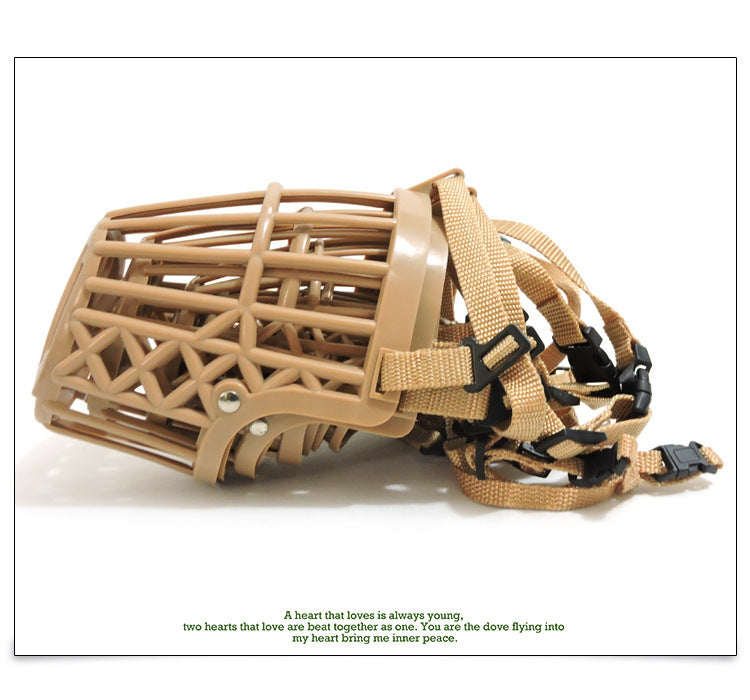 KFX-7317693 Adjustable Anti-Bite and Barking Dog Muzzle - Various Sizes Available