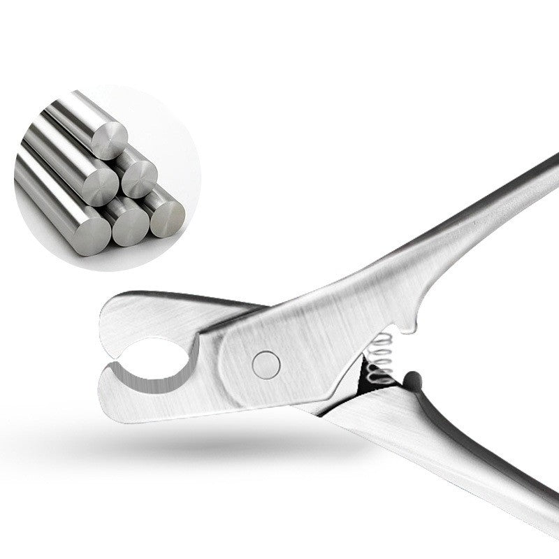 KFX-7327549 High Density Fine Steel Pet Nail Clippers for Safe Grooming