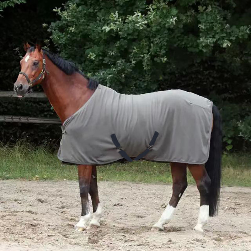 KFX-7335101 Warm Flannel Horsecloth for Winter Mosquito and Insect Protection - 180x180 cm