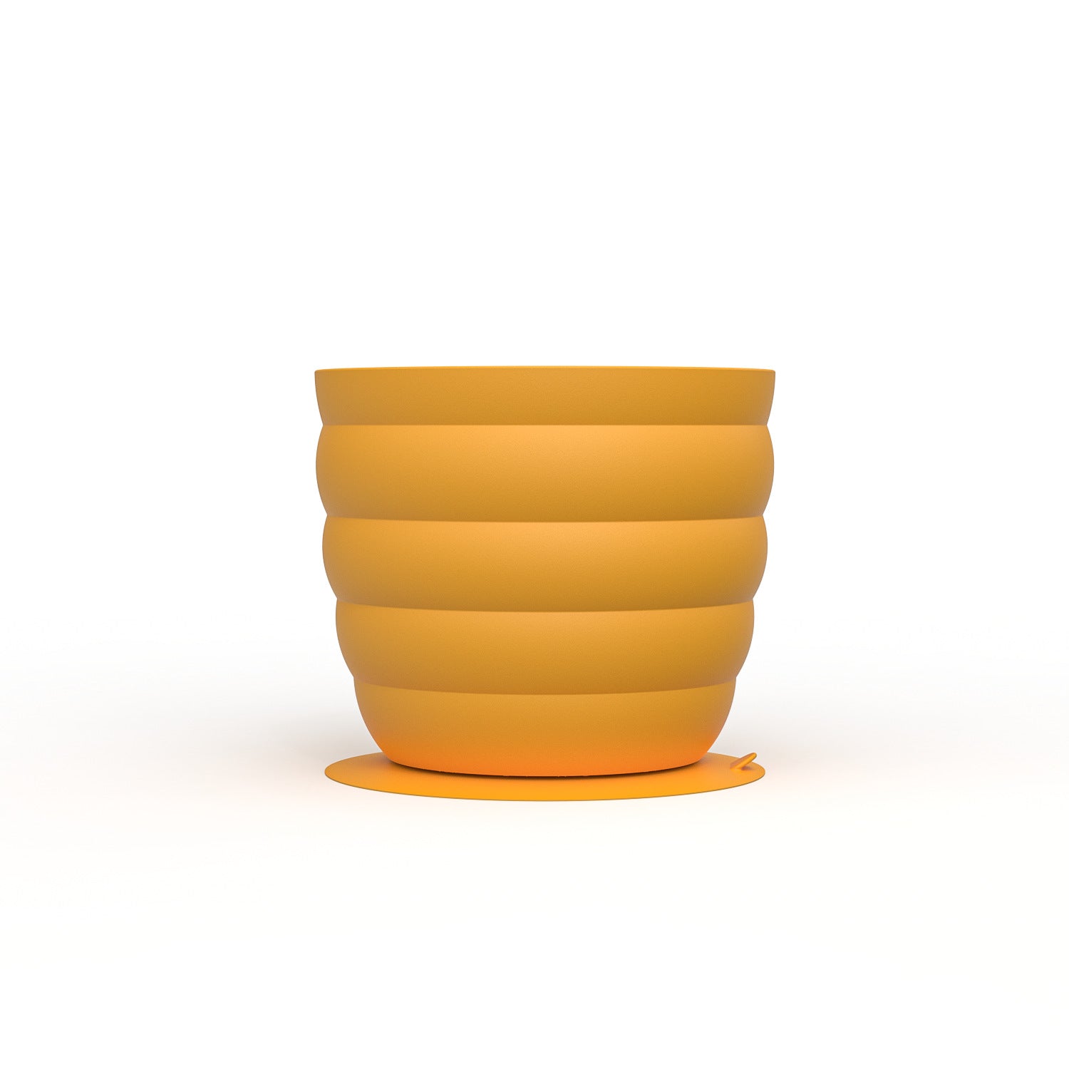 KFX-7340093 Non-Slip Silicone Slow Feed Pet Bowls in Yellow and Green - Available in Small and Large Sizes