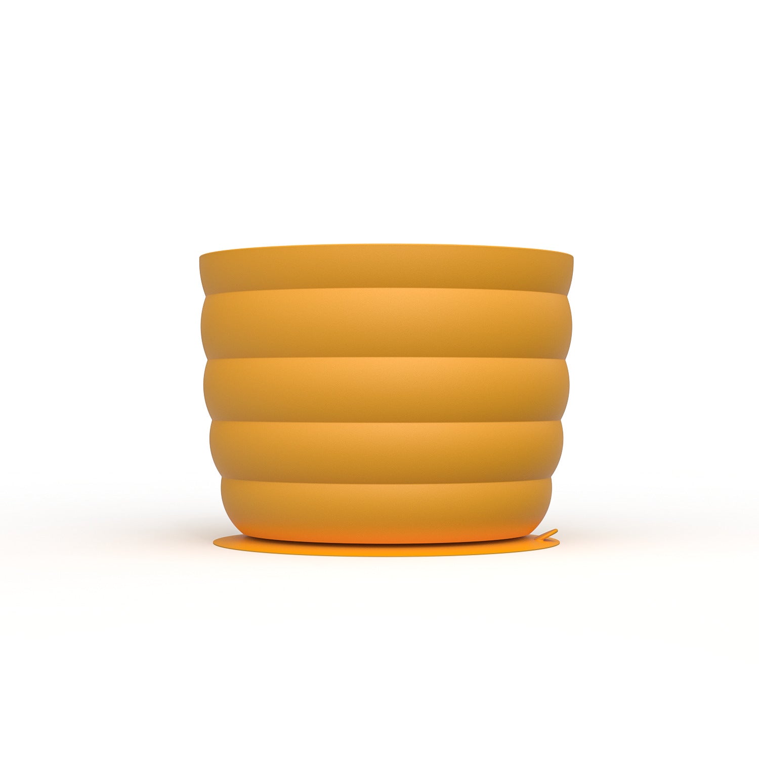 KFX-7340093 Non-Slip Silicone Slow Feed Pet Bowls in Yellow and Green - Available in Small and Large Sizes