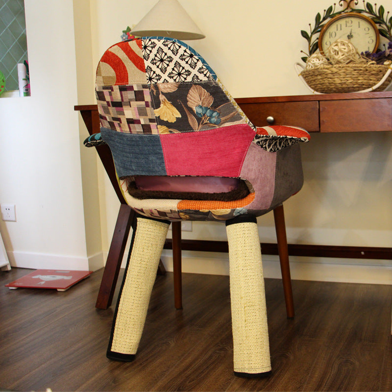 KFX-7429693 Large Scratching Blanket Cat Toy Floor Mat with Cat Sticks and Catnip