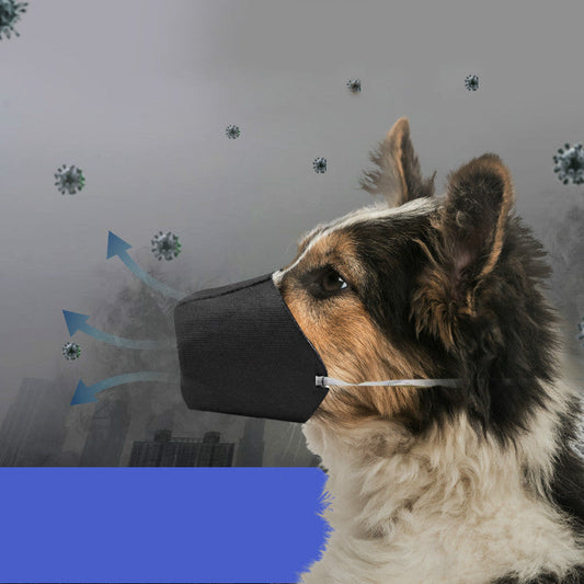 KFX-7448765 Pet Mouth Cover in Comfortable Cloth Design