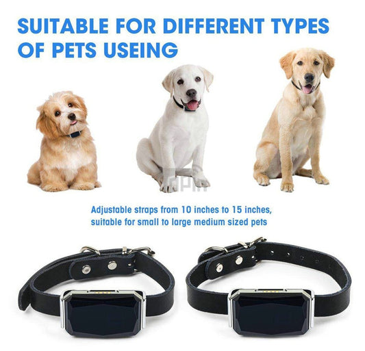 KFX-7597117 Multifunctional GPS Pet Tracking Locator with Voice Monitoring and Real-Time Positioning