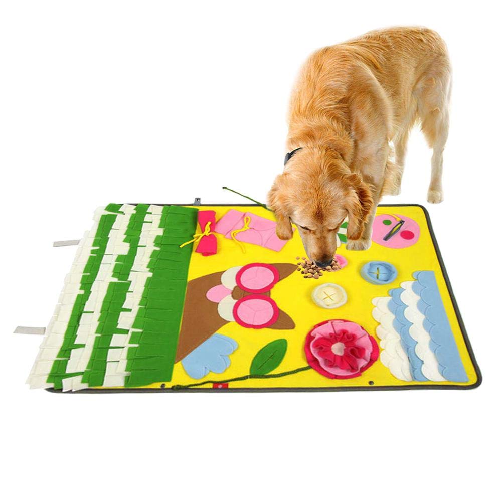 KFX-7626301 Dog Sniffing Pad for Stress Relief - 60x90cm Cloth Cushion for Pet Play and Pressure Venting