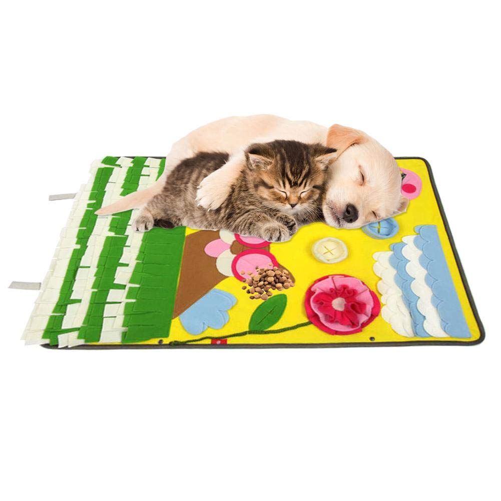 KFX-7626301 Dog Sniffing Pad for Stress Relief - 60x90cm Cloth Cushion for Pet Play and Pressure Venting