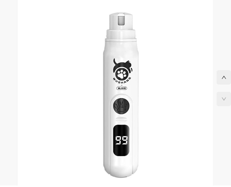 KFX-7655229 Electric Pet Nail Piercing Device with 3-Speed Adjustment and Power Display