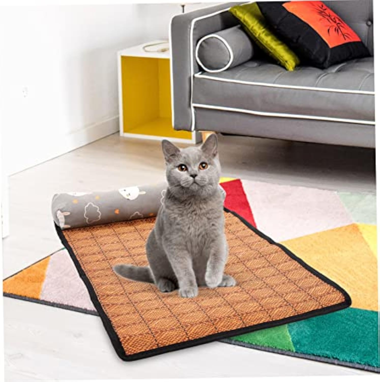 KFX-7691453 Pet Cooling Mat – Comfortable Ice Silk Pad for Dogs and Cats to Stay Cool in Summer Heat