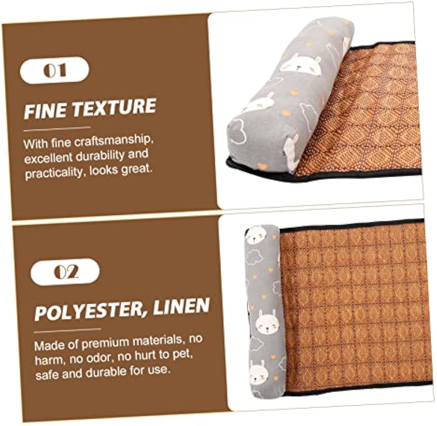 KFX-7691453 Pet Cooling Mat – Comfortable Ice Silk Pad for Dogs and Cats to Stay Cool in Summer Heat