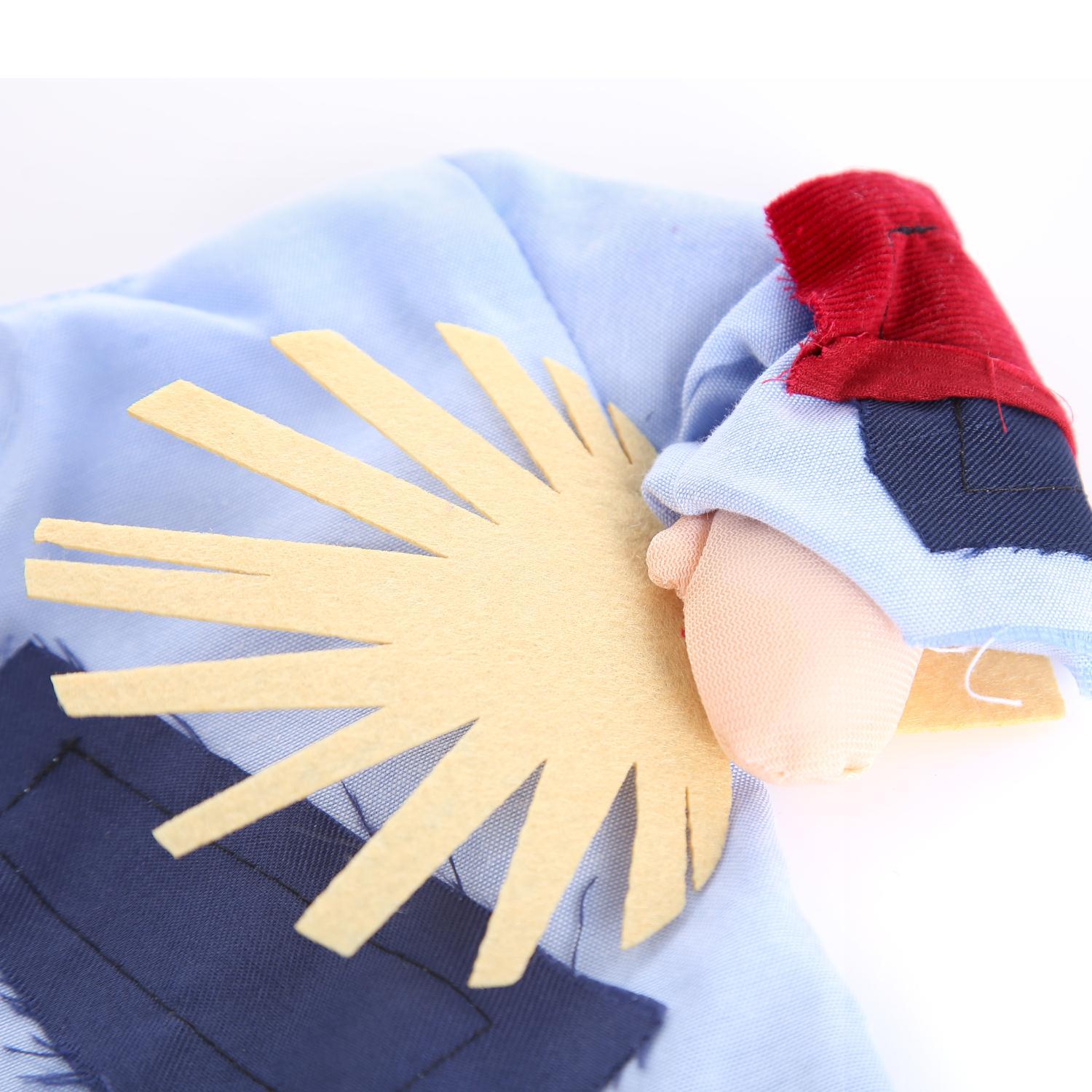 KFX-7721533 Casual Pet Transformation Dress for Teddy and Bichon Dogs - Comfortable Polyester Monk Style