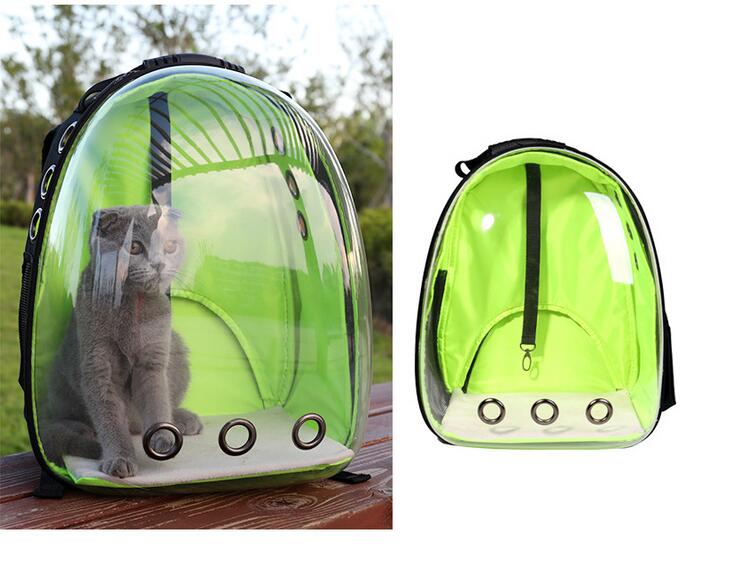 KFX-7751997 Transparent Medium Hardness Pet Backpack in Various Colors