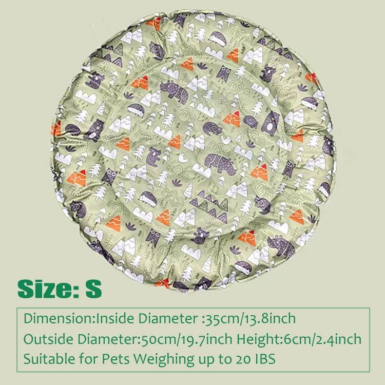 KFX-7789757 Cooling Pet Mat for Cats and Dogs - Soft and Comfortable Cushion for Summer Use