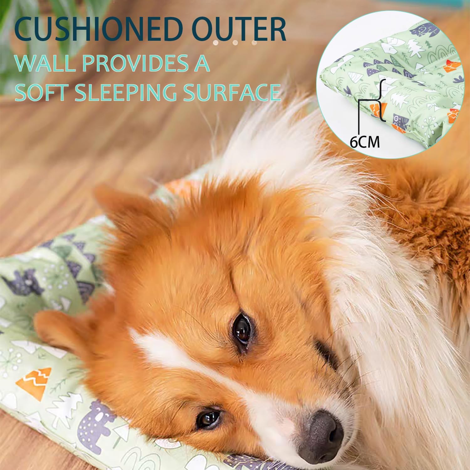 KFX-7789757 Cooling Pet Mat for Cats and Dogs - Soft and Comfortable Cushion for Summer Use