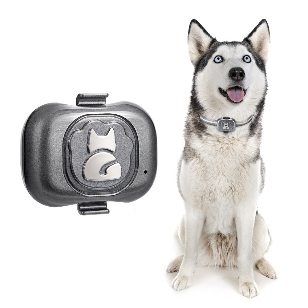 KFX-7793725 GPS Pet Locator with Vibration Alarm and Waterproof Design, ABS Material, IP67, 100-Hour Battery Life