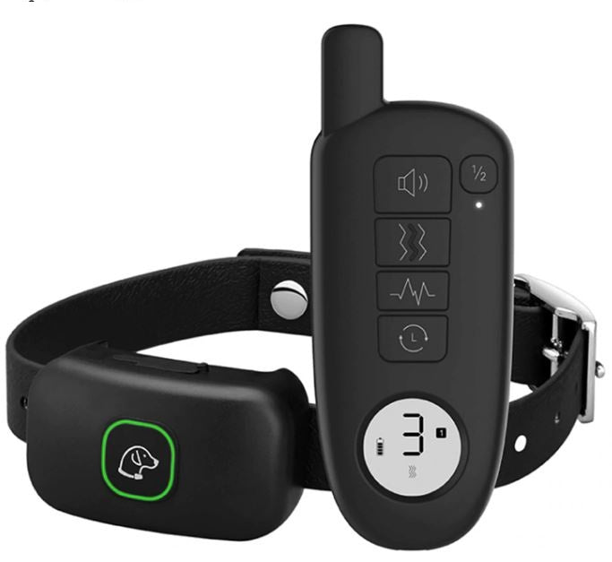 KFX-7826493 Dog Training Device with LED Digital Display and Remote Control for Bark Control
