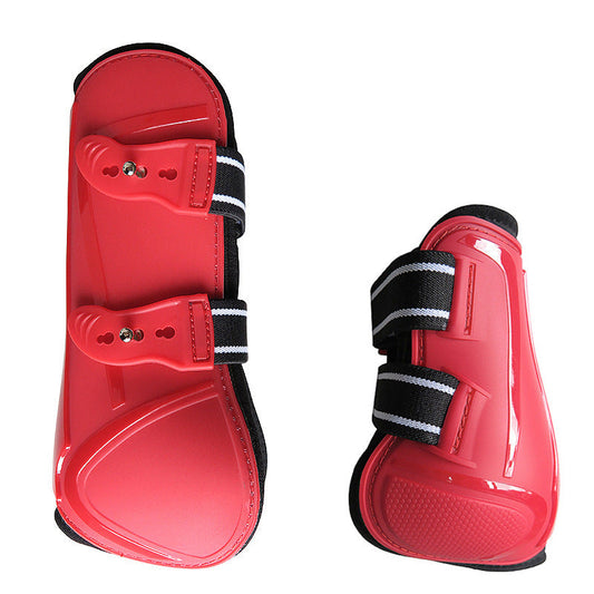 KFX-7924797 PU Hard Shell Horse Leg Guards - Available in Multiple Colors and Sets