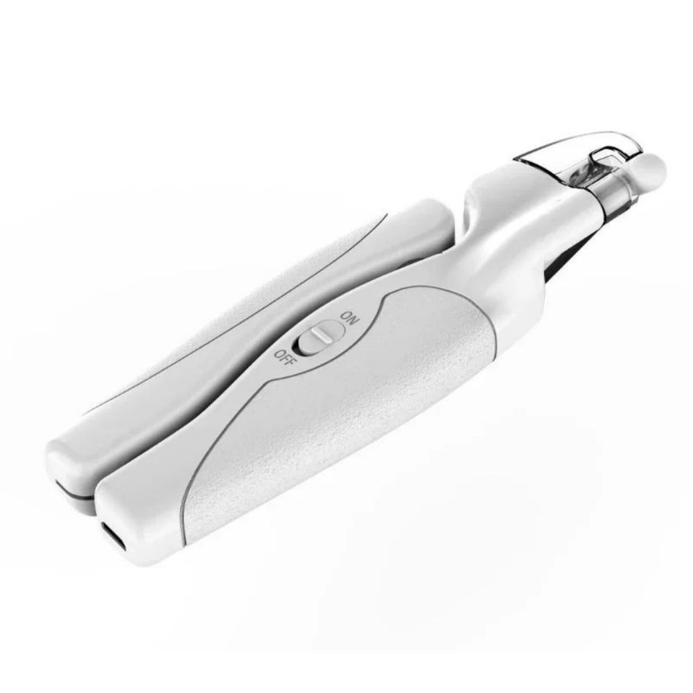 KFX-8081213 Rechargeable Pet Nail Clippers with LED Light for Safe and Precise Trimming of Dogs and Cats