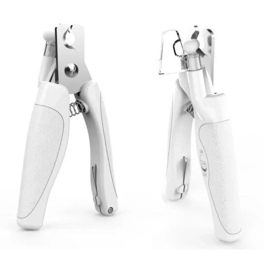 KFX-8081213 Rechargeable Pet Nail Clippers with LED Light for Safe and Precise Trimming of Dogs and Cats