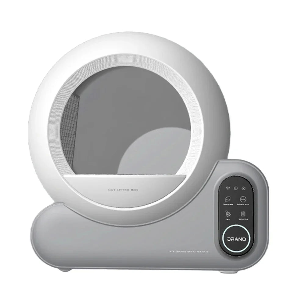 KFX-819283 Smart Automatic Self-Cleaning Cat Litter Box with 70L Capacity and Easy Clean Features