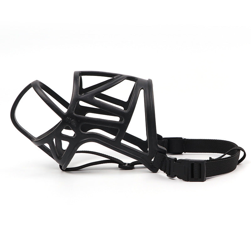 KFX-8267965 Bark Stopper Muzzle for Golden Retrievers - Adjustable Plastic Design for Comfort and Control