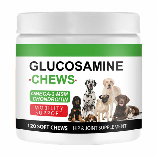 KFX-8449469 Glucosamine Chewable Tablets for Dogs - 120 Count Bottle