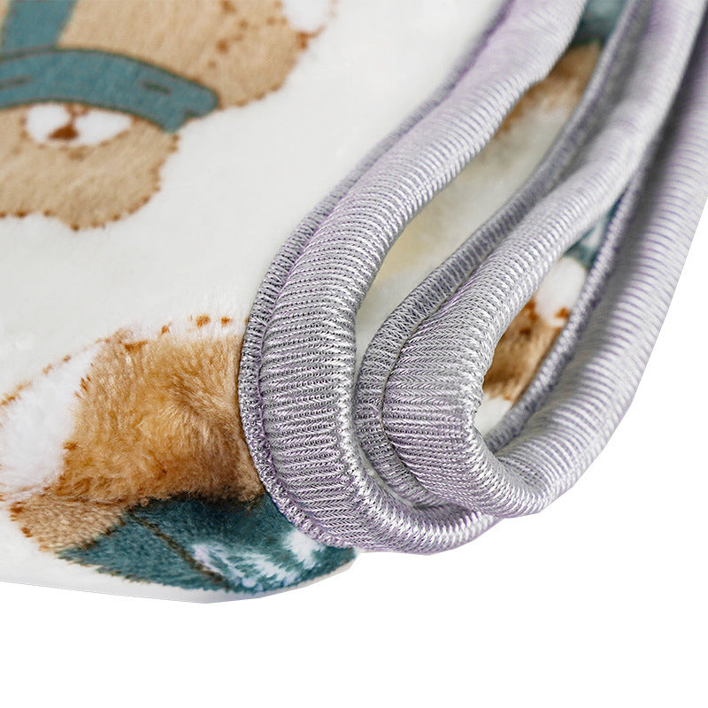 KFX-8455997 Warm Pet Blanket for Dogs and Cats - Soft and Comfortable Sleep Pad and Bed Cover