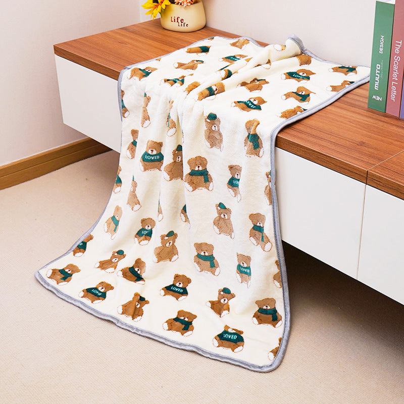 KFX-8455997 Warm Pet Blanket for Dogs and Cats - Soft and Comfortable Sleep Pad and Bed Cover