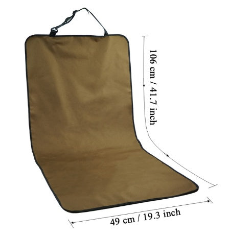 KFX-8838717 Waterproof Oxford Cloth Car Mat Cushion for Single Seat - 106x49cm in Red, Blue, Brown, and Black