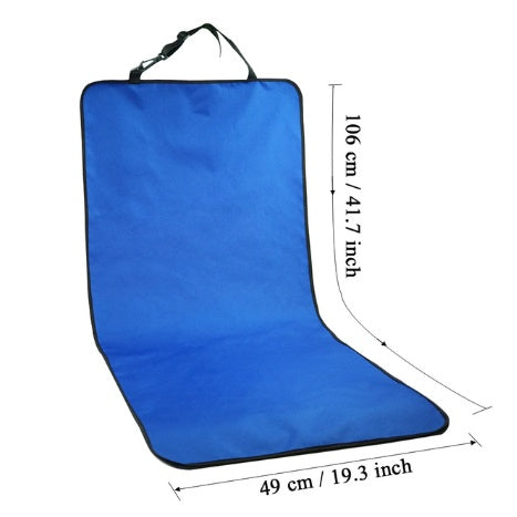 KFX-8838717 Waterproof Oxford Cloth Car Mat Cushion for Single Seat - 106x49cm in Red, Blue, Brown, and Black