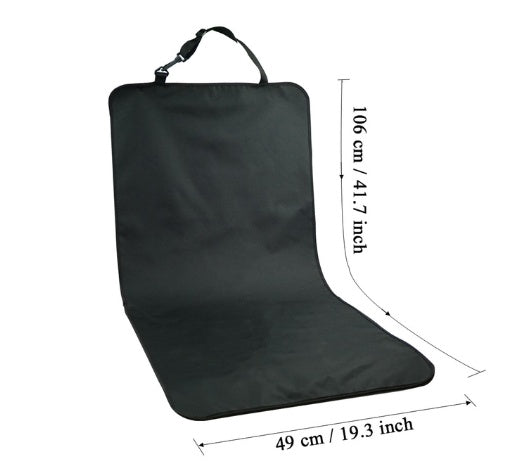 KFX-8838717 Waterproof Oxford Cloth Car Mat Cushion for Single Seat - 106x49cm in Red, Blue, Brown, and Black