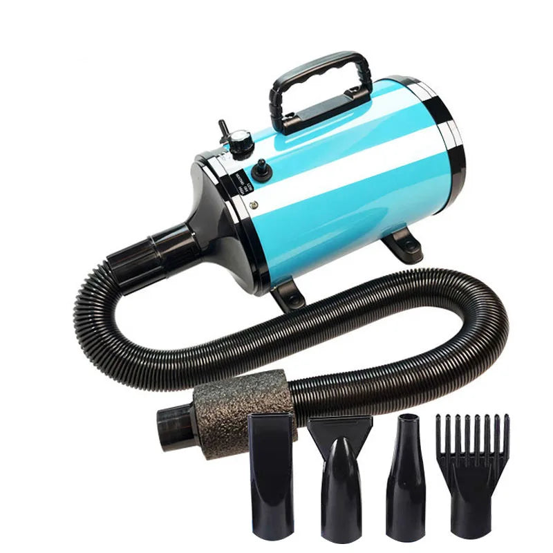 KFX-890387 2400W Adjustable Temperature Pet Hair Dryer for Dogs and Cats with Constant Wind Power