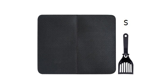 KFX-9013053 Waterproof Cat Litter Mat with Deep Holes, Nonslip EVA Material, Available in Small, Medium, Large Sizes