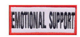 KFX-9034941 Canvas Velcro Patch Set - Embroidery Badges for Clothing & Luggage Accessories - 6 Pieces