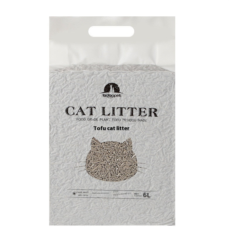 KFX-9137597 Biodegradable Tofu Cat Litter in Green Tea Flavor, 6L (Approx. 2.3kg)