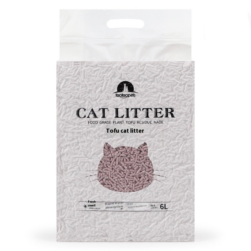KFX-9137597 Biodegradable Tofu Cat Litter in Green Tea Flavor, 6L (Approx. 2.3kg)