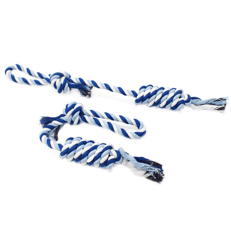 KFX-9157437 Cotton Rope Knot Toy for Molar Teeth Cleaning 50cm