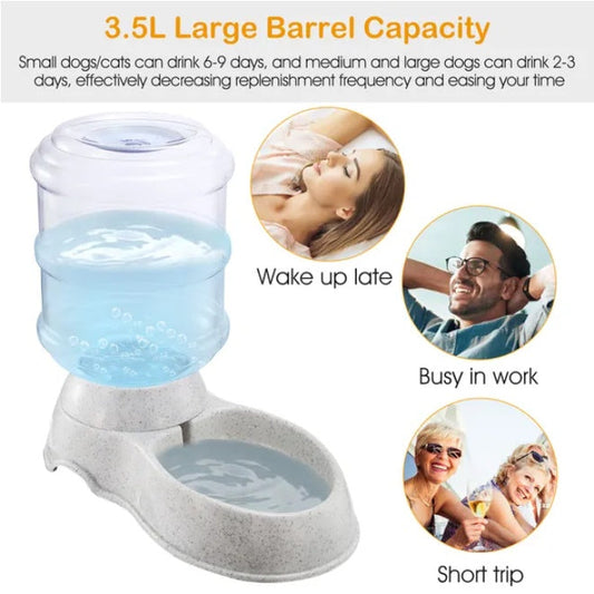 KFX-9503805 Automatic Gravity Flow Water Dispenser for Pets