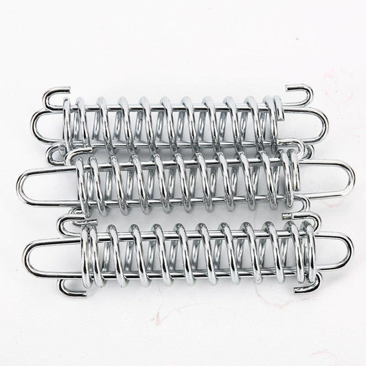 KFX-9593149 Stainless Steel Dog Chain with Compression Spring for Secure Leash Control