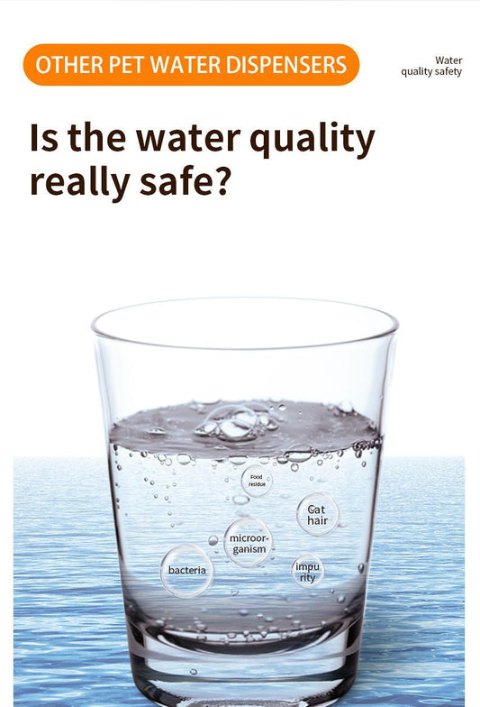 KFX-9634877 Wireless Charging Stainless Steel Automatic Cat Water Fountain with Dual Flow Modes