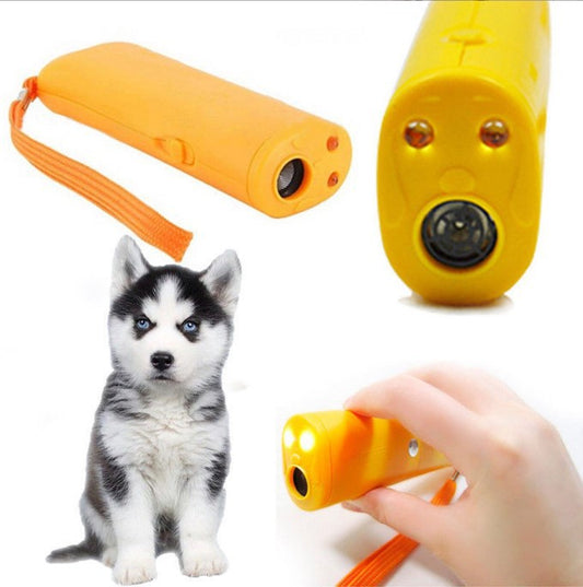 KFX-9665085 Ultrasonic Dog Trainer Torch for Effective Bark Control and Training