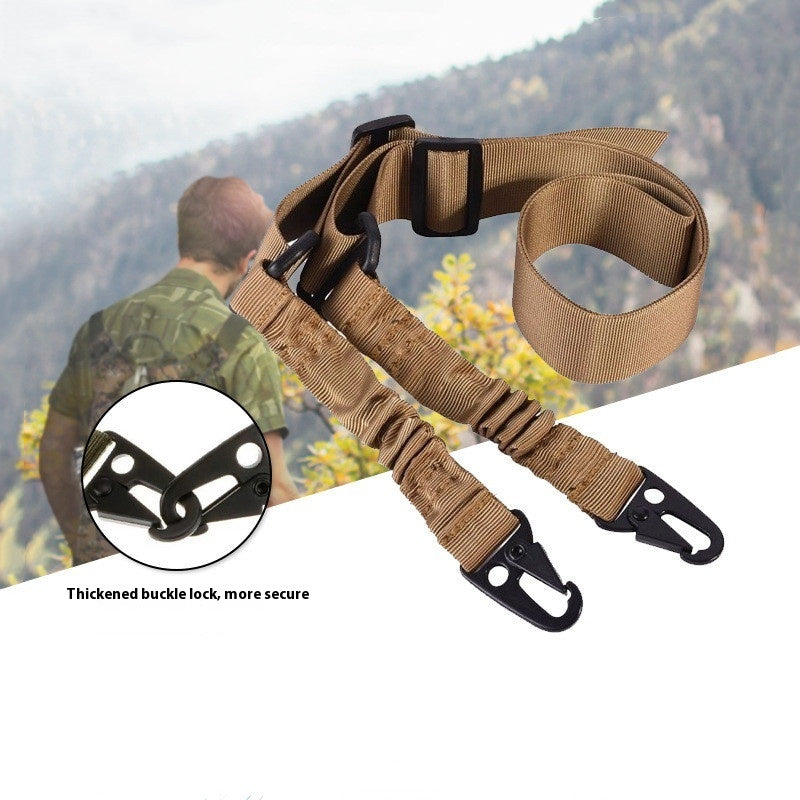 KFX-9986365 Adjustable Nylon Crossbody Strap with High-Density Tension Placement Rope