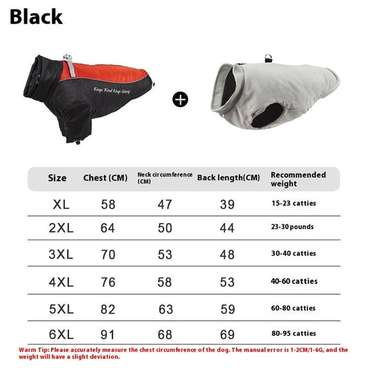 Polar Fleece Liner Dog Warm Clothing